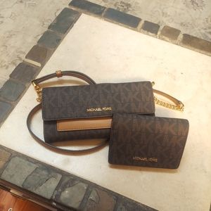 Michael Kors Crossbody Purse and Wallet Brand New
